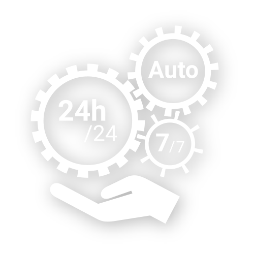 main - 24h sur 24h - 7 jours sur 7 - automatique