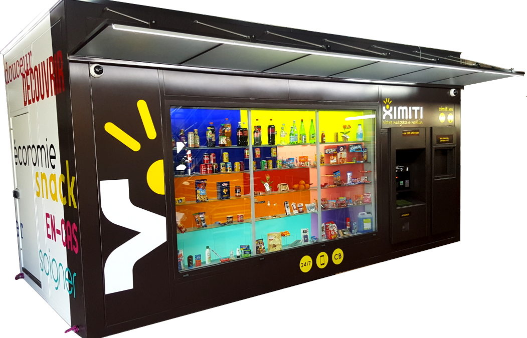 Neovendis unveils its kiosk under Ximiti brand